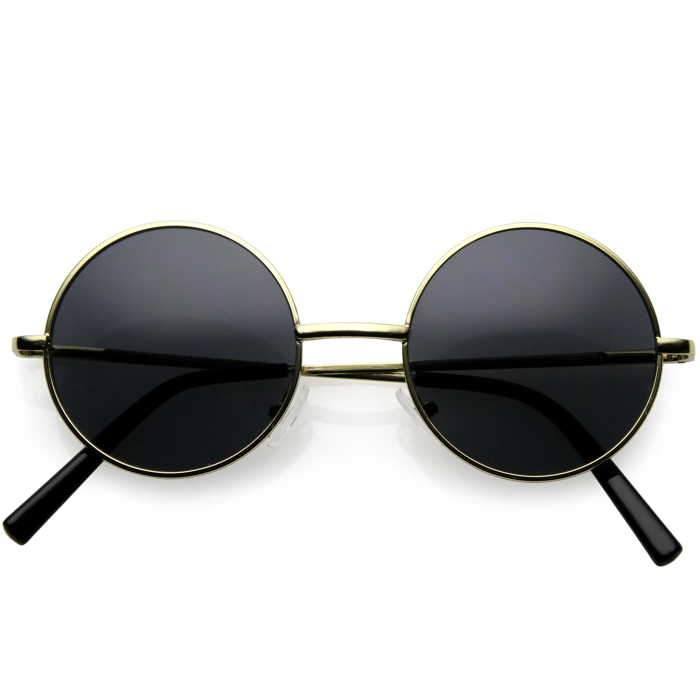 Vintage Inspired Small Round Thin Metal Frame Retro Lennon Sunglasses C919 sold by ZeroUV