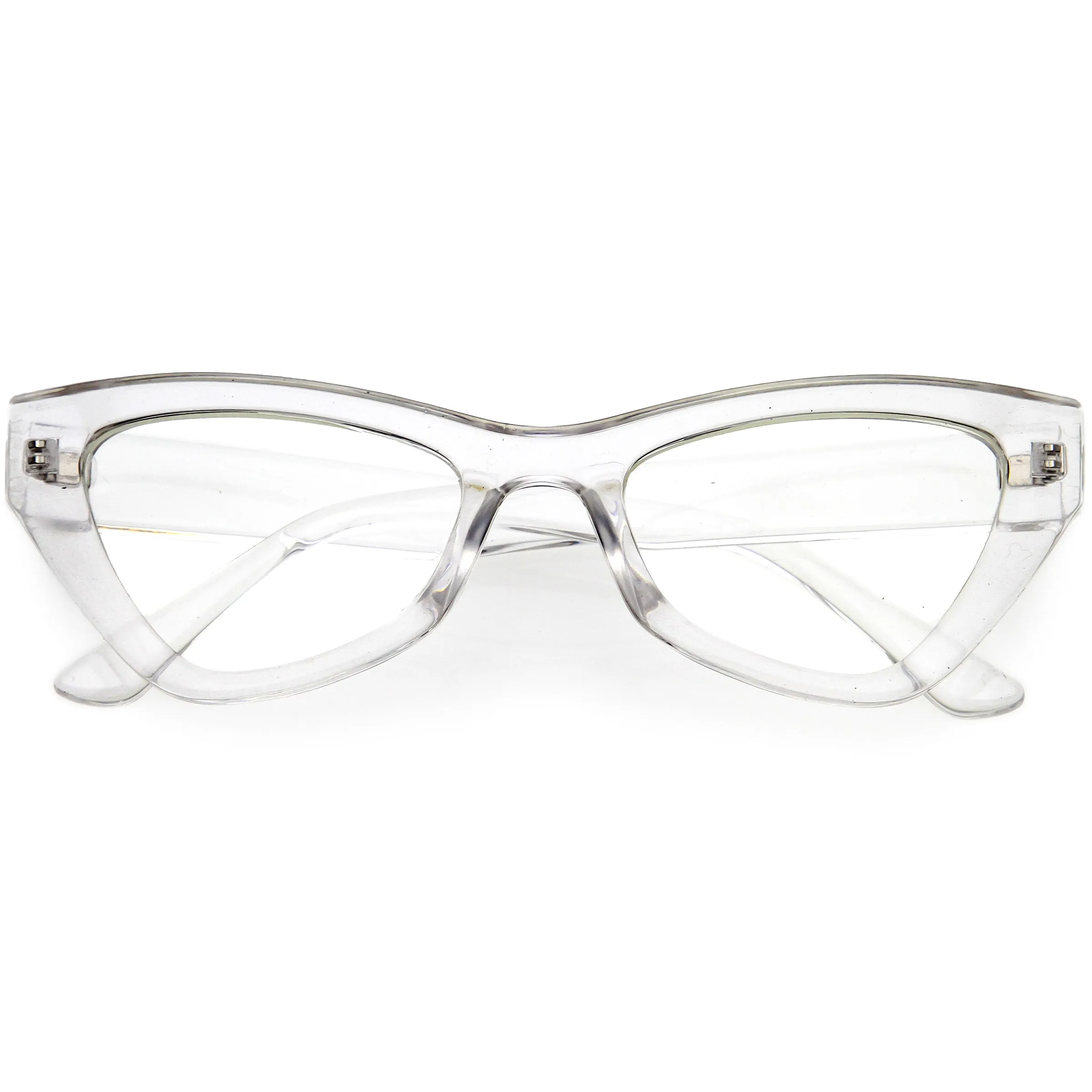 Vintage Rimmed Cat Eye Blue Light Blocking Glasses D218 sold by ZeroUV product image thumbnail 3