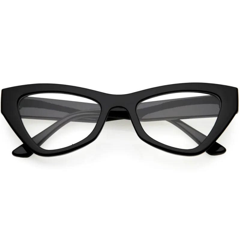 Vintage Rimmed Cat Eye Blue Light Blocking Glasses D218 sold by ZeroUV