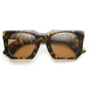 Modular Fashion Square Womens Designer Sunglasses 8984 sold by ZeroUV