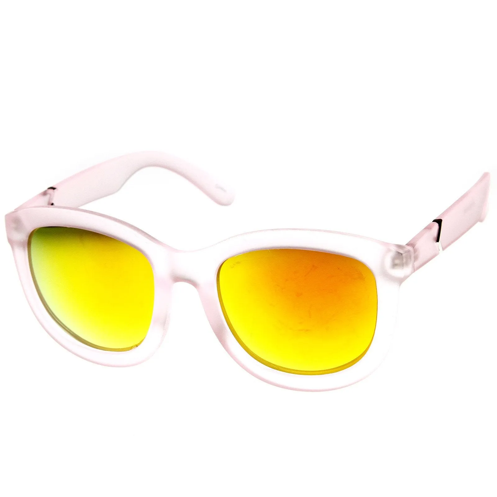 Crazy Frost Frame Mirrored Lens Oversize Sunglasses 8946 sold by ZeroUV