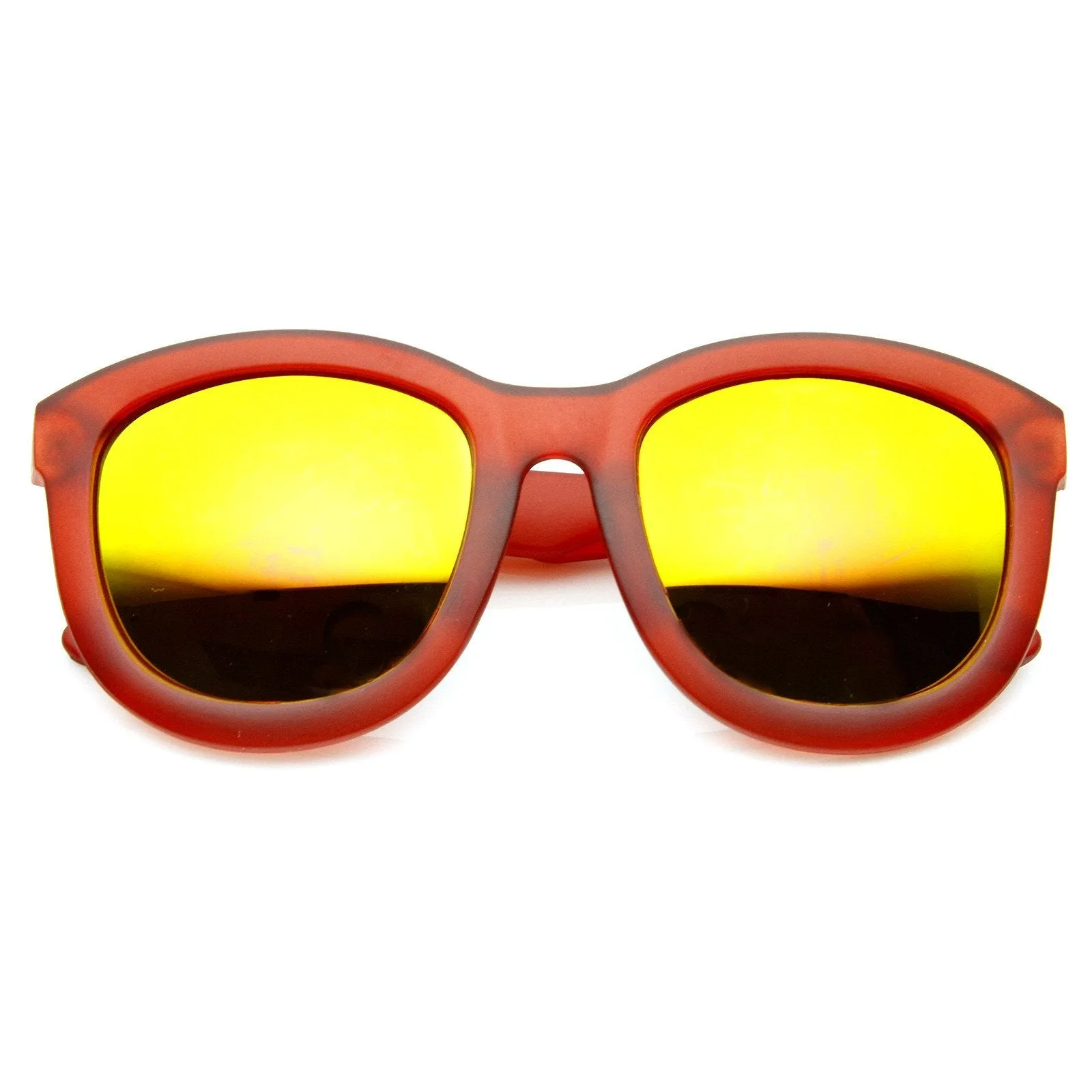Crazy Frost Frame Mirrored Lens Oversize Sunglasses 8946 sold by ZeroUV product image thumbnail 3