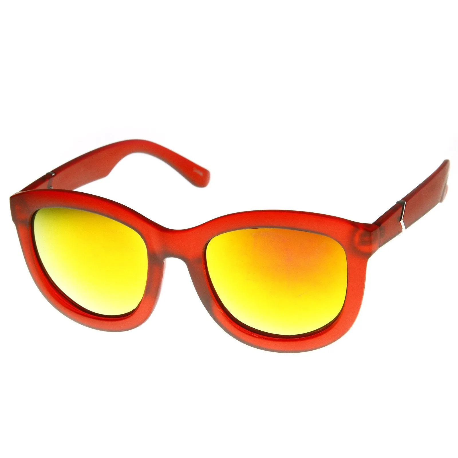 Crazy Frost Frame Mirrored Lens Oversize Sunglasses 8946 sold by ZeroUV product image thumbnail 4