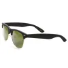 Retro Eyewear Fashion Soft Rubberized Half Frame Horned Rim Sunglasses 8913 sold by ZeroUV
