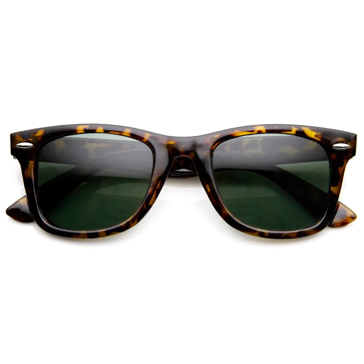 Womens Celebrity Horned Rim Frame Sunglasses 2393 sold by ZeroUV product image thumbnail 2