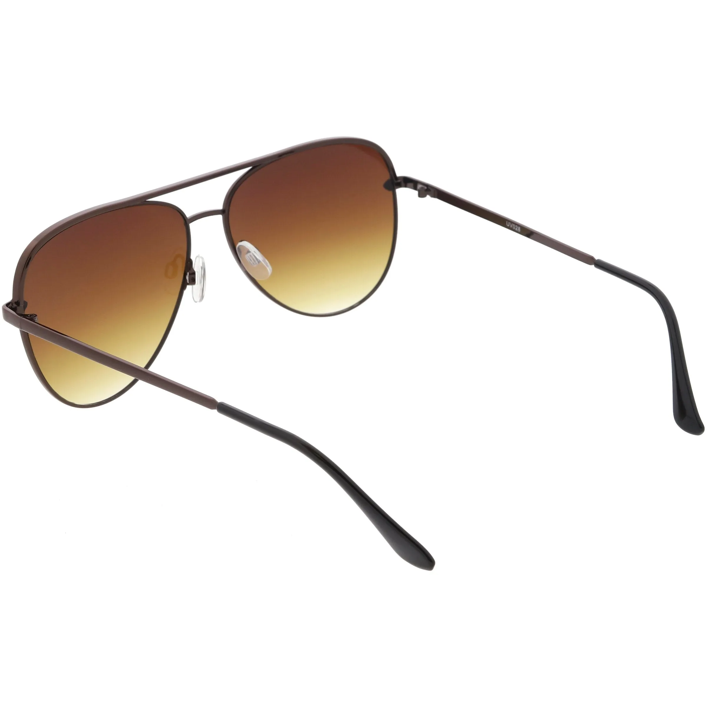 Classic Oversize Retro Modern Flat Lens Aviator Sunglasses C792 54mm sold by ZeroUV product image thumbnail 5