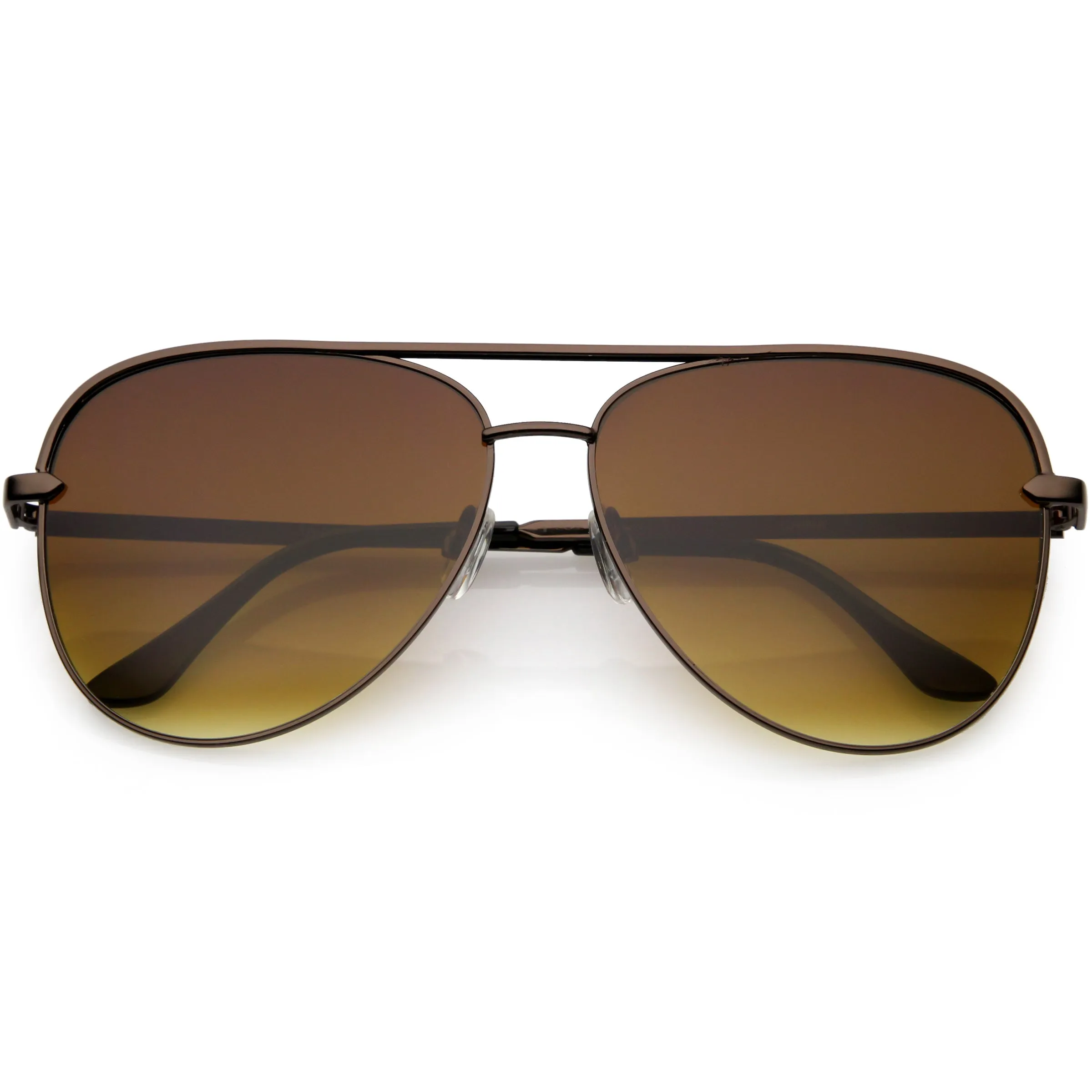 Classic Oversize Retro Modern Flat Lens Aviator Sunglasses C792 54mm sold by ZeroUV