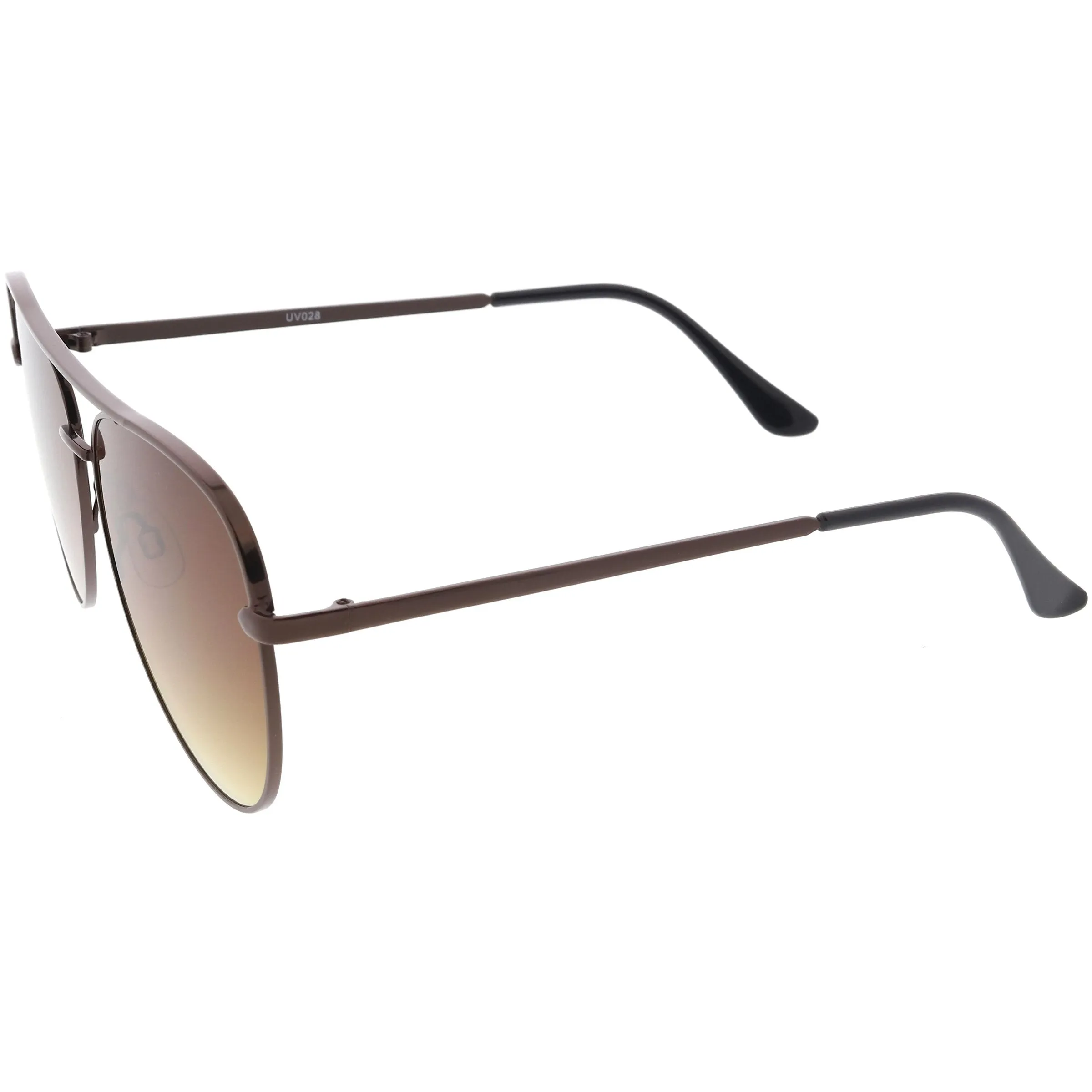 Classic Oversize Retro Modern Flat Lens Aviator Sunglasses C792 54mm sold by ZeroUV product image thumbnail 4