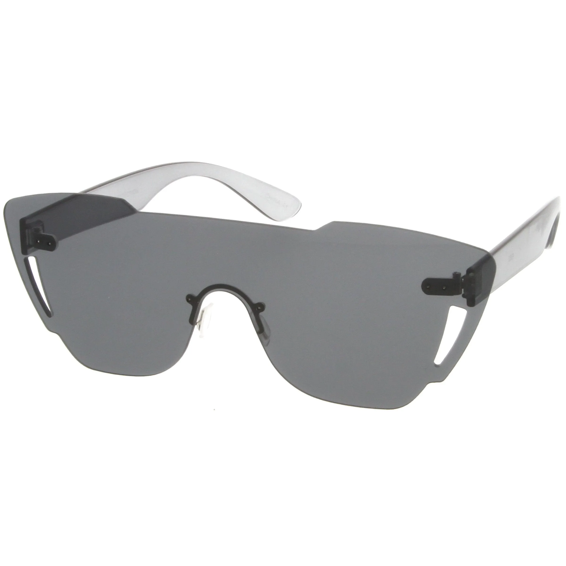 Futuristic Modern Disco Mono Lens Sunglasses C257 sold by ZeroUV product image thumbnail 4
