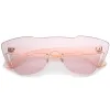 Futuristic Modern Disco Mono Lens Sunglasses C257 sold by ZeroUV