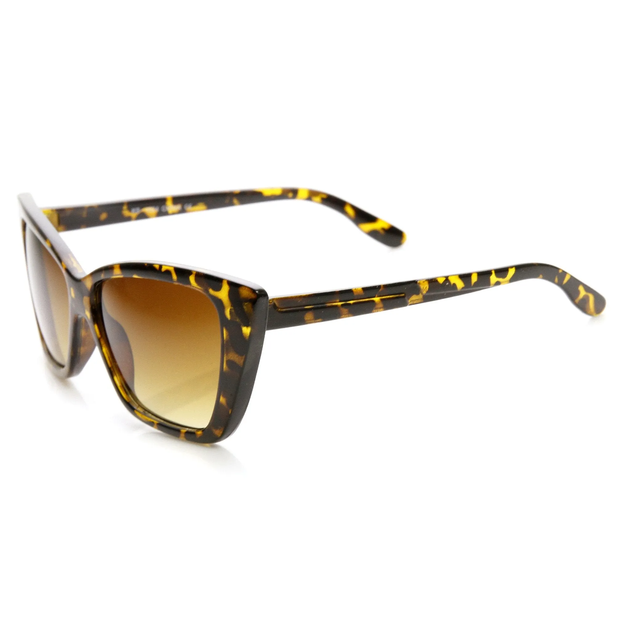 Indie Retro Bold Womens Cat Eye Fashion Sunglasses 9428 sold by ZeroUV product image thumbnail 3