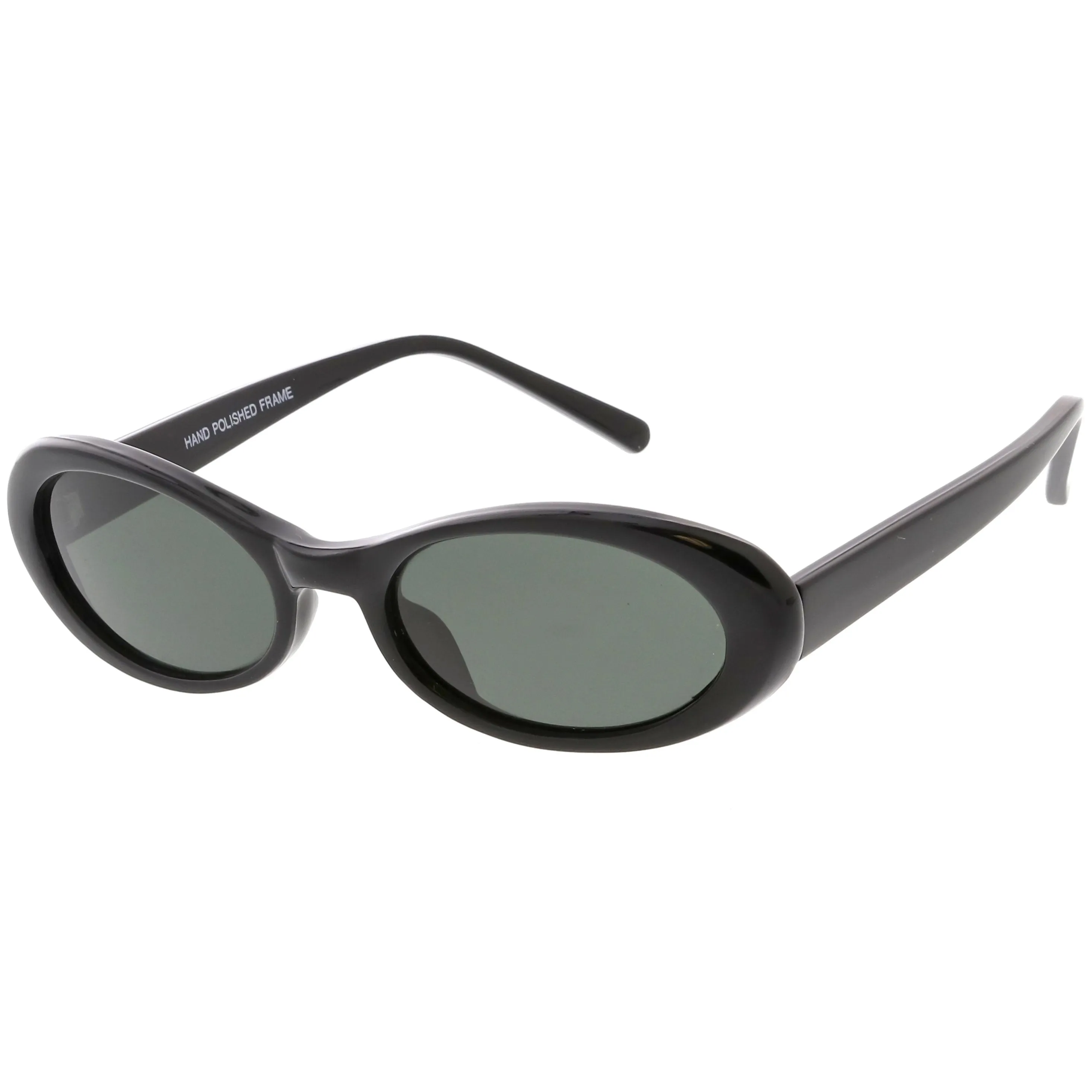Small Retro True Vintage 1990's Oval Round Clout Sunglasses C653 sold by ZeroUV product image thumbnail 5