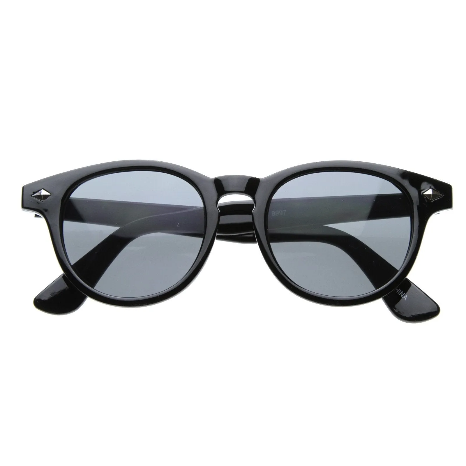 Retro Dapper P3 Key Hole Horned Rim Sunglasses 8308 sold by ZeroUV product image thumbnail 3