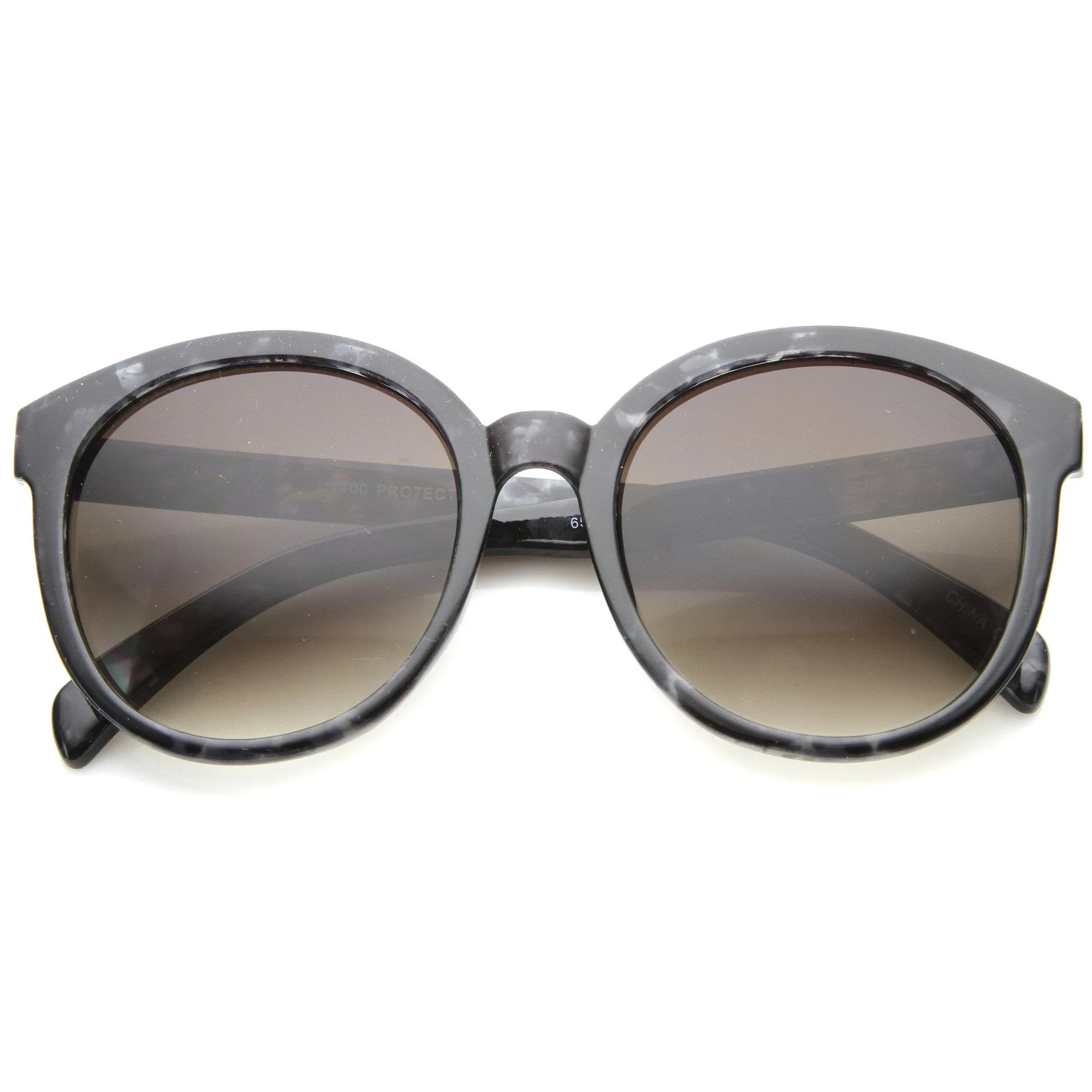 Women's Round Marble Print P3 Sunglasses A054 sold by ZeroUV