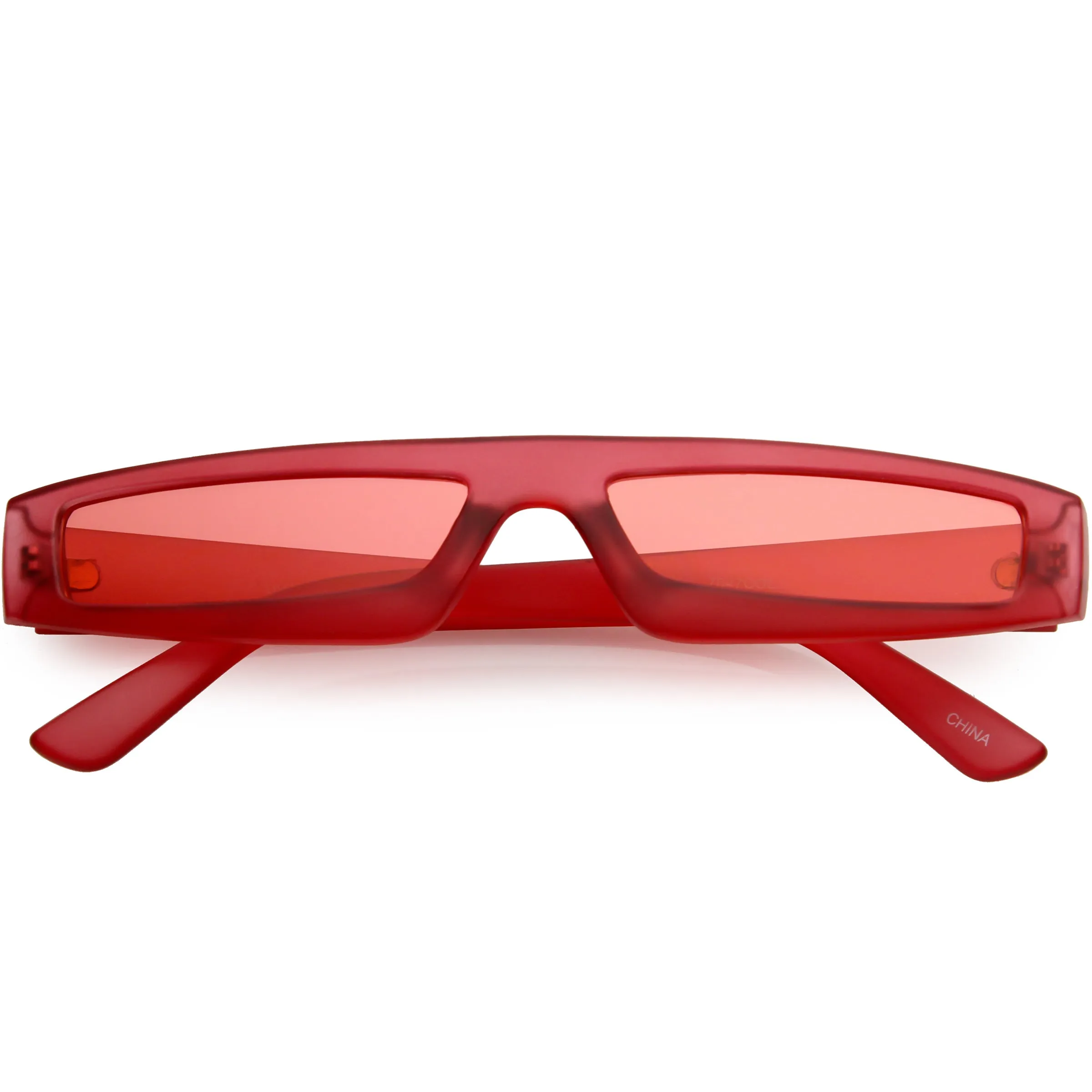 Retro 1990's Transparent Frosted Color Movie Sunglasses C948 sold by ZeroUV