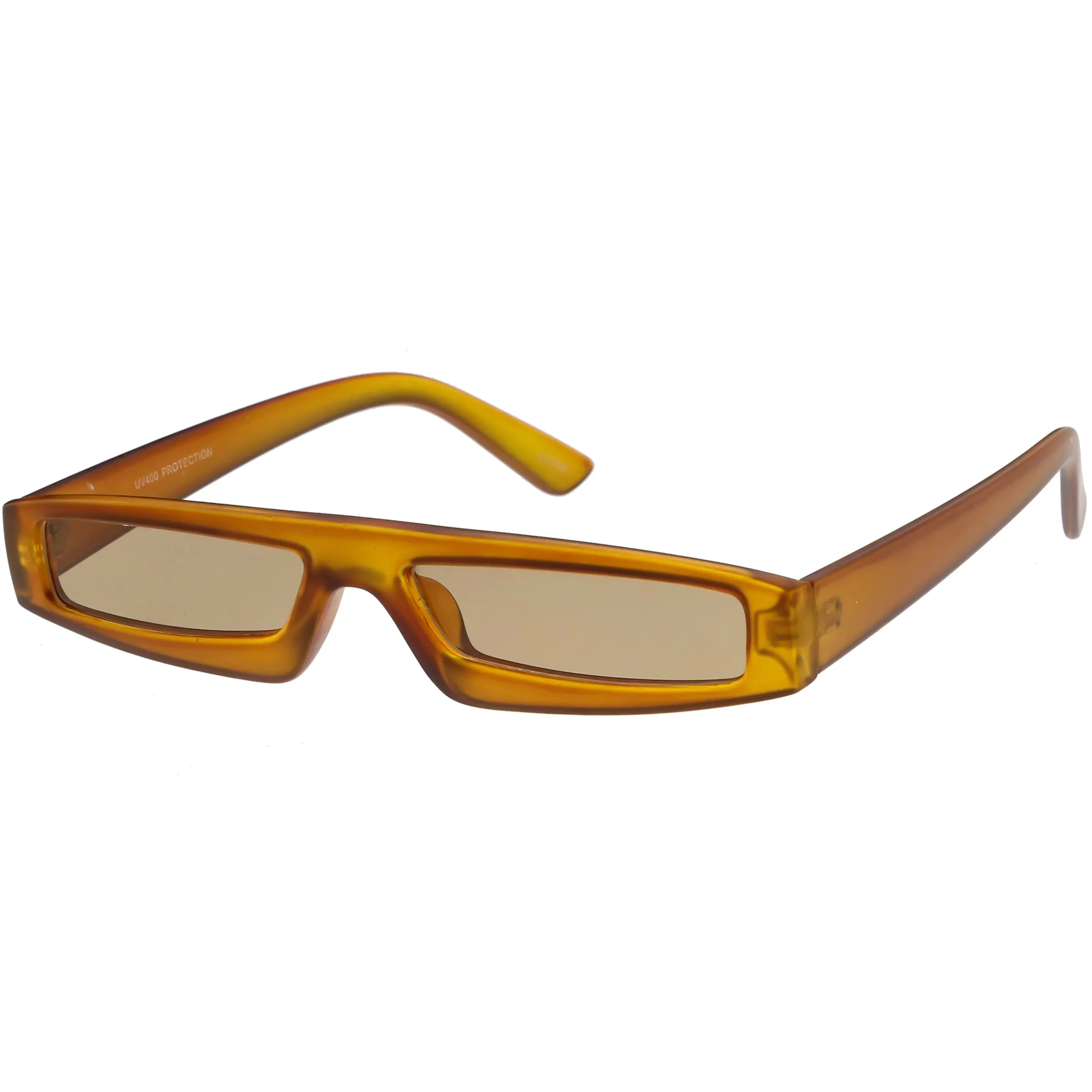 Retro 1990's Transparent Frosted Color Movie Sunglasses C948 sold by ZeroUV product image thumbnail 4