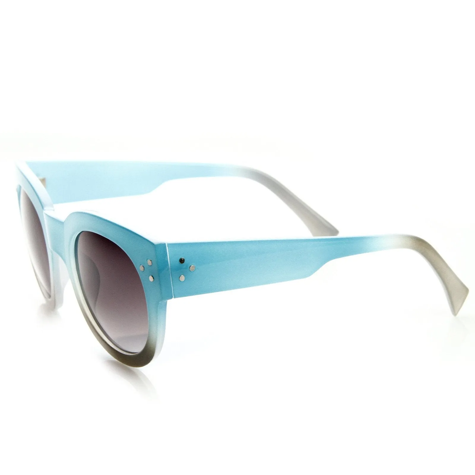 Retro Pool Beach Summer 2 Tone Oversize Sunglasses 8948 sold by ZeroUV product image thumbnail 5
