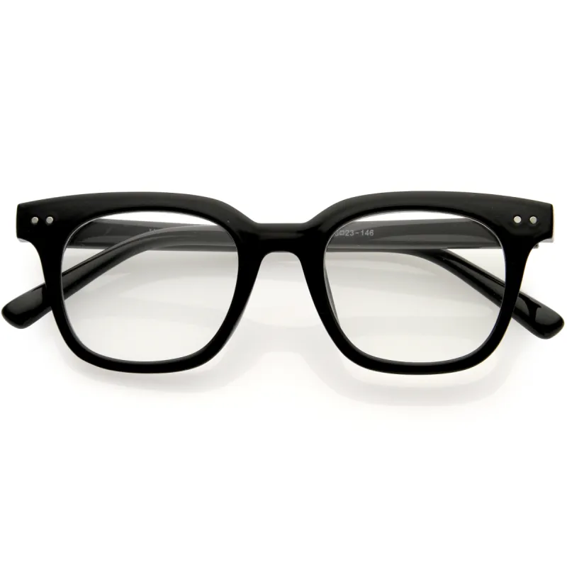 Everyday Retro Classic Horn Rimmed Blue Light Blocking Glasses D085 sold by ZeroUV