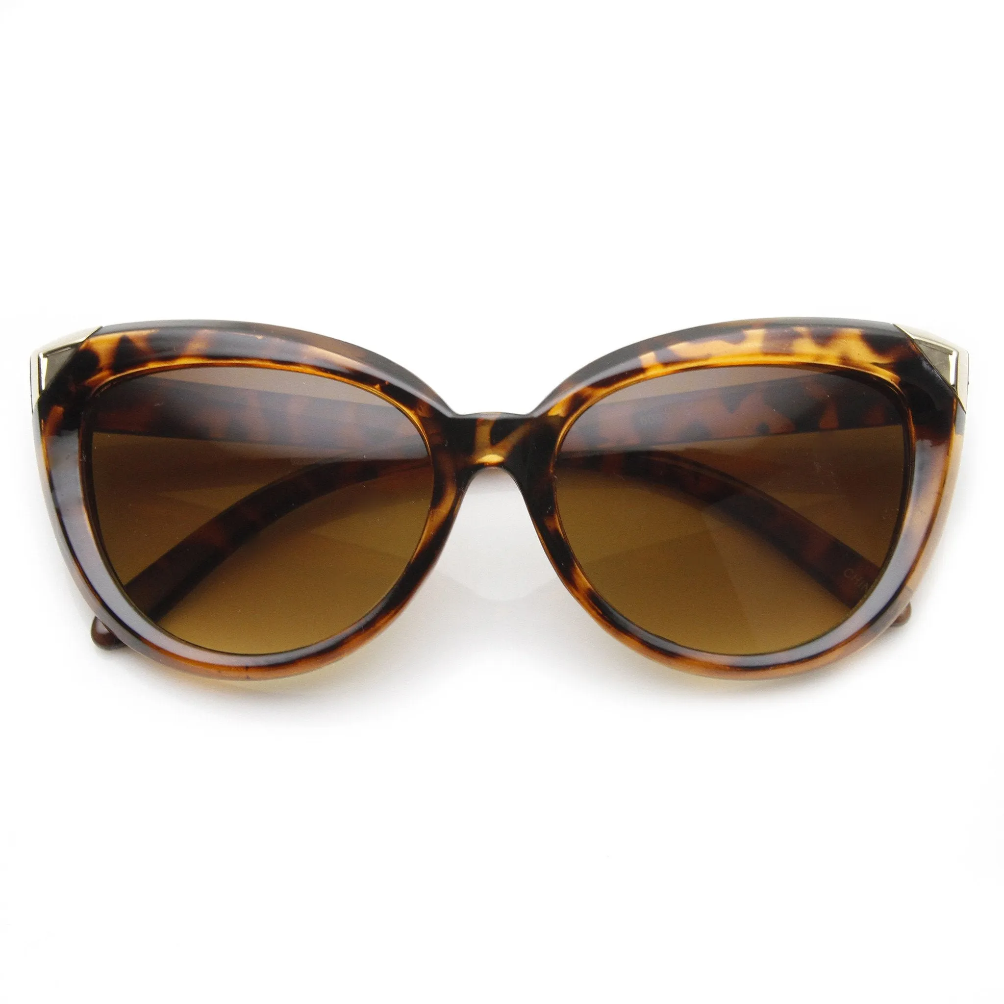 Mod Retro Oversize Bold Cat Eye Womens Fashion Sunglasses 9224 sold by ZeroUV product image thumbnail 3
