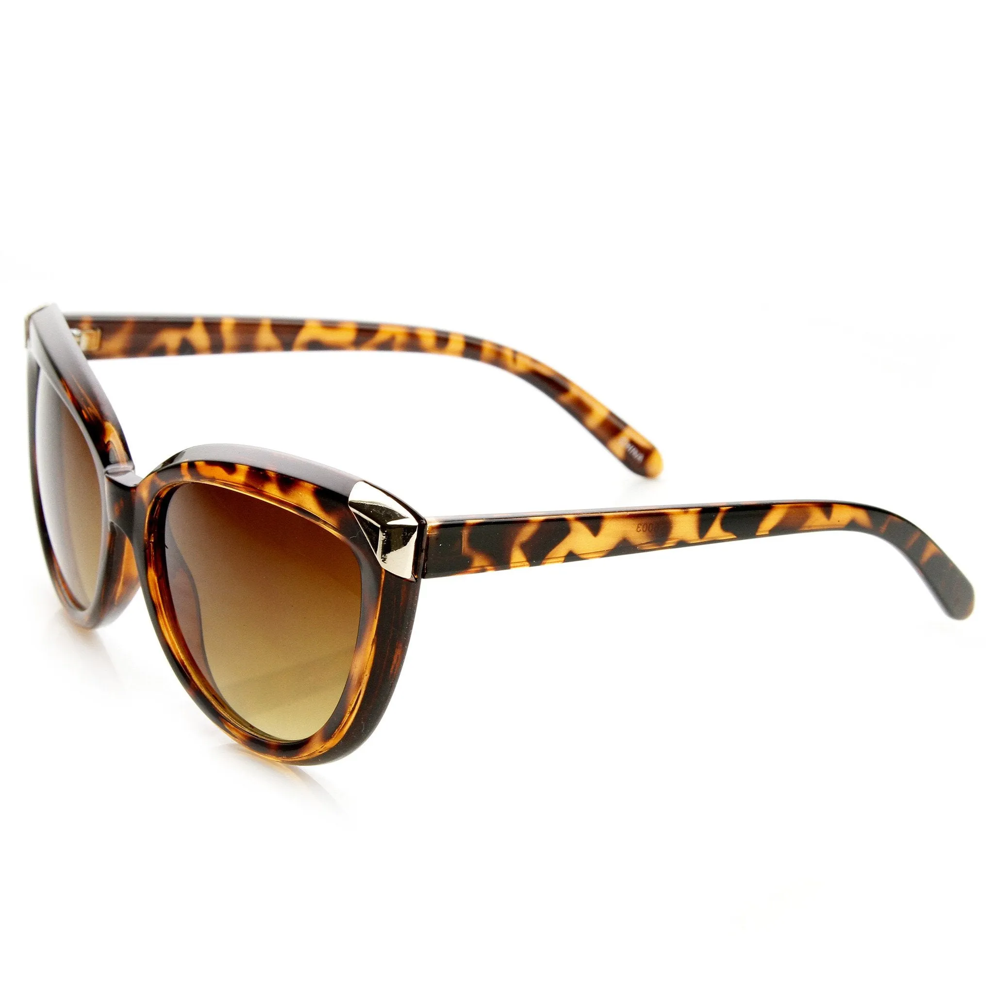 Mod Retro Oversize Bold Cat Eye Womens Fashion Sunglasses 9224 sold by ZeroUV product image thumbnail 4