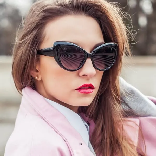 Retro Womens Fashion Cat Eye Sunglasses 8298 sold by ZeroUV product image thumbnail 2