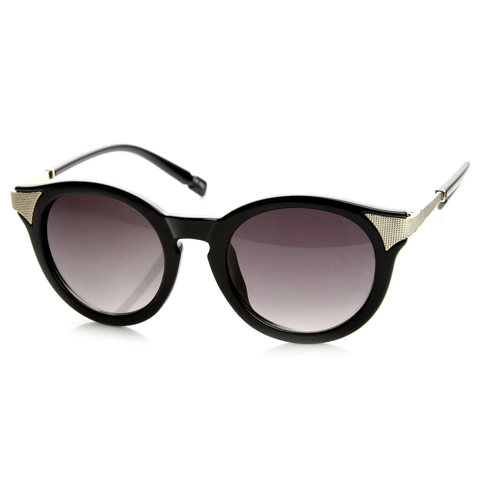 Womens Retro P3 Round Circle Fashion Cat Eye Sunglasses 8986 sold by ZeroUV product image thumbnail 3