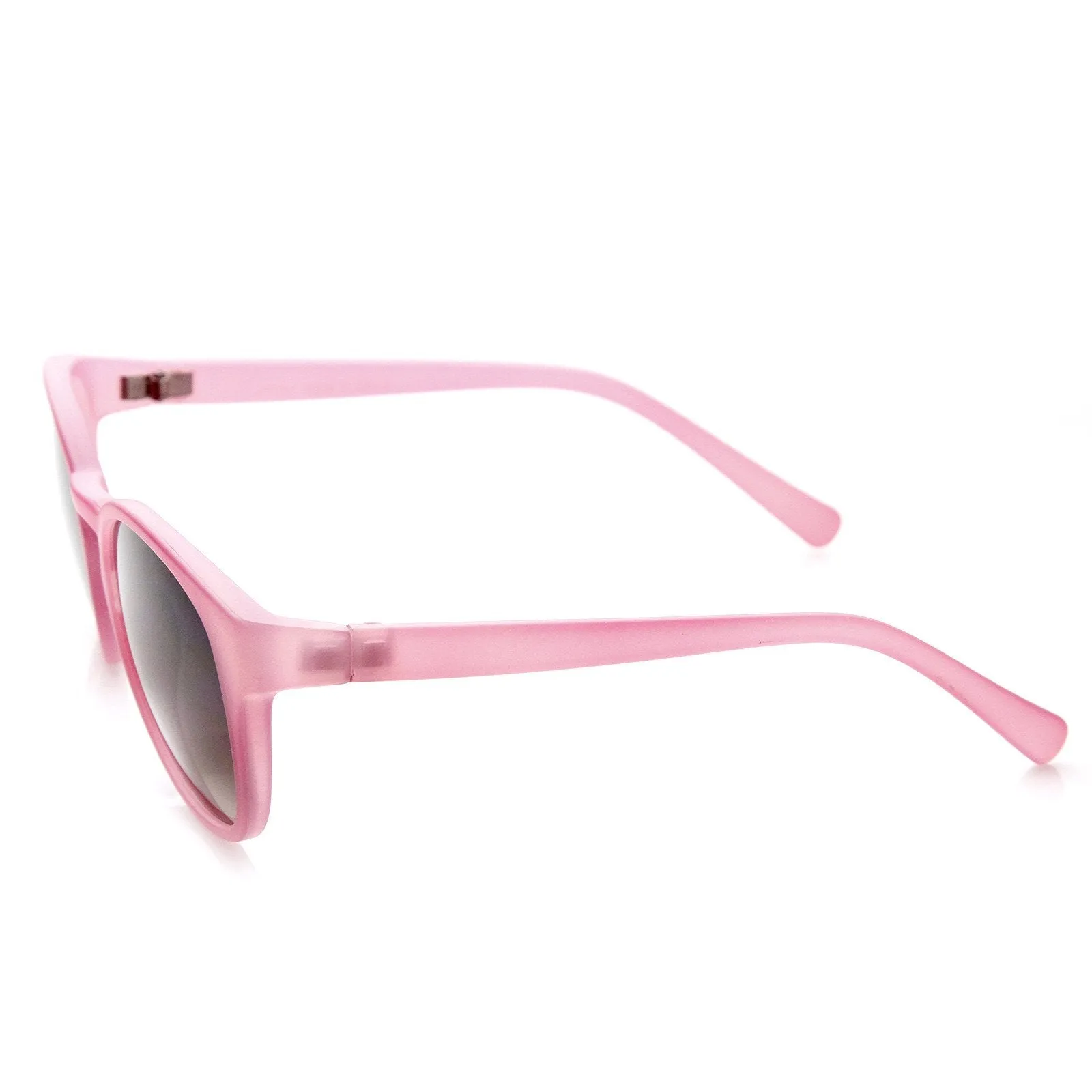 Womens Retro Colorful Pastel P3 Horned Rim Keyhole Sunglasses 9104 sold by ZeroUV product image thumbnail 5
