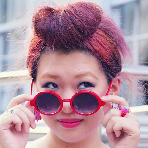 1980's Retro Round Sunglasses Fashion Sunglasses 8754 sold by ZeroUV product image thumbnail 3