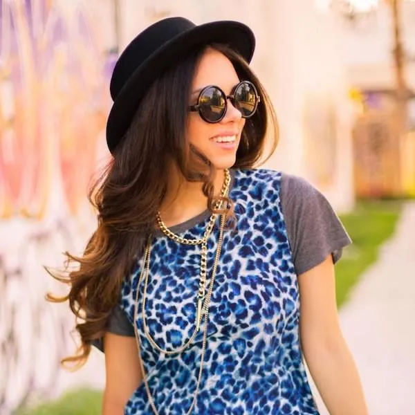 1980's Retro Round Sunglasses Fashion Sunglasses 8754 sold by ZeroUV product image thumbnail 2