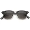 Vintage Half Frame Horned Rim Sunglasses A024 sold by ZeroUV