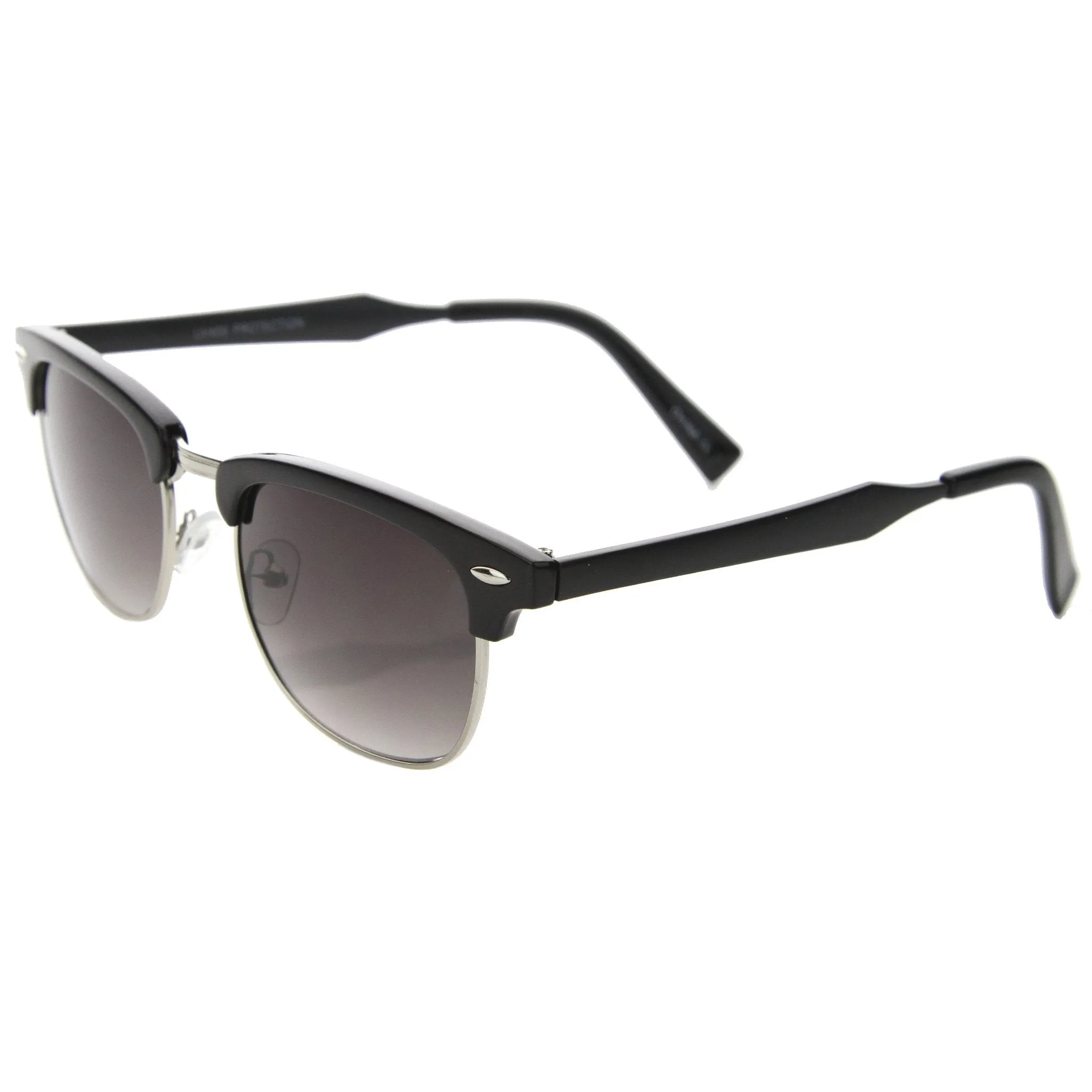 Vintage Half Frame Horned Rim Sunglasses A024 sold by ZeroUV product image thumbnail 3