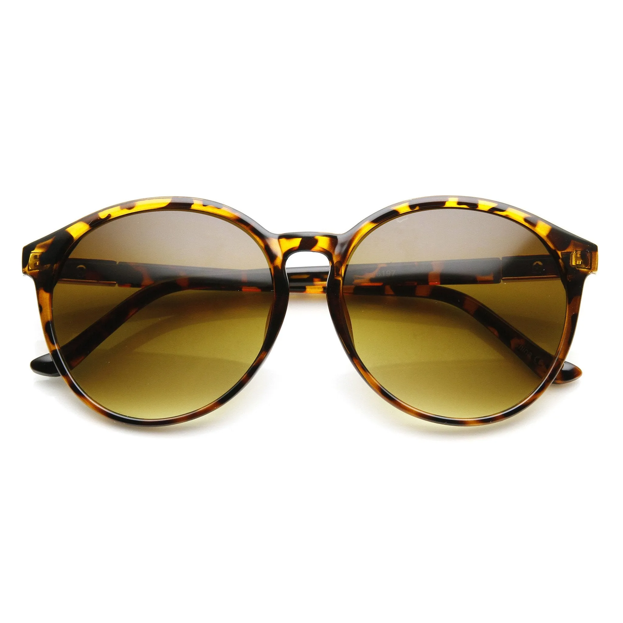 Vintage Inspired Womens Round P3 Keyhole Sunglasses 9475 sold by ZeroUV product image thumbnail 3