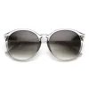 Vintage Inspired Womens Round P3 Keyhole Sunglasses 9475 sold by ZeroUV