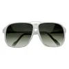 Large Retro Nerd Square Aviator Block Sunglasses 2841 sold by ZeroUV
