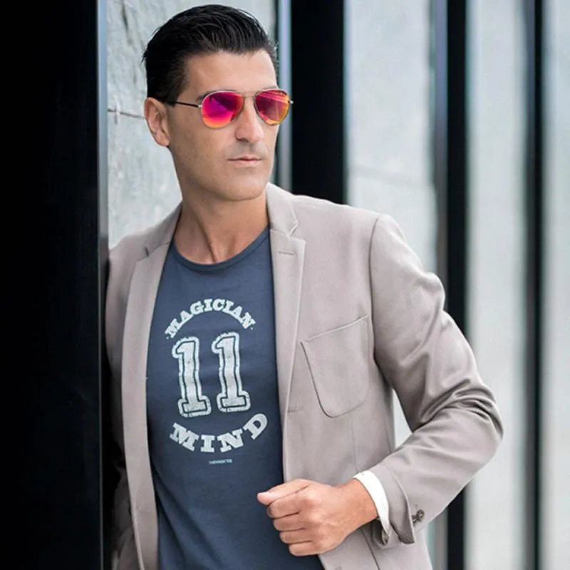 Premium Retro Flash Color Mirrored Lens Aviator Sunglasses sold by ZeroUV product image thumbnail 4