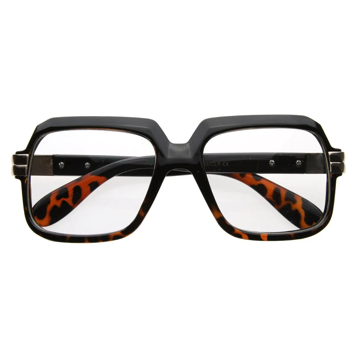 Old School Hip Hop Style Square Vintage Square Glasses 2981 sold by ZeroUV product image thumbnail 5