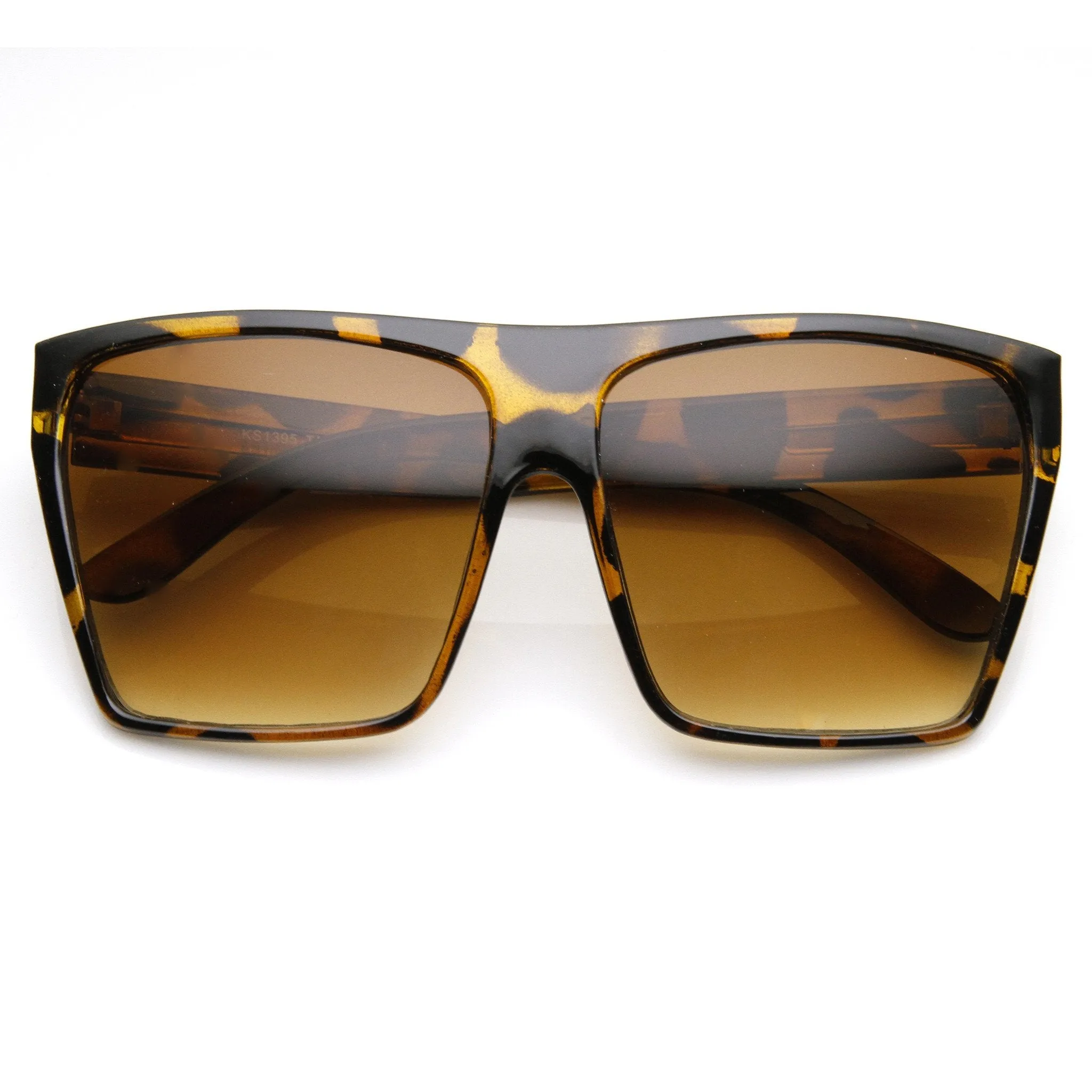 Oversize Square Retro Block Hipster Sunglasses 9259 sold by ZeroUV
