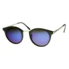 Vintage Dapper P3 Horned Rim Mirror Lens Sunglasses 9617 sold by ZeroUV