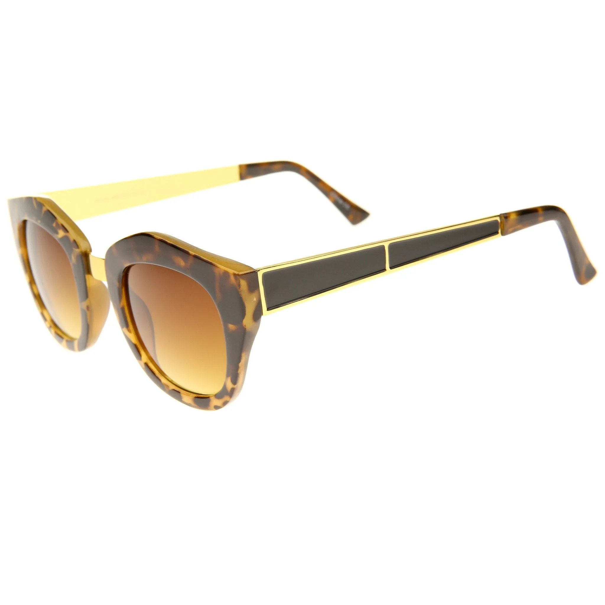Women's Bold Geometric Square Lens Sunglasses A342 sold by ZeroUV product image thumbnail 3