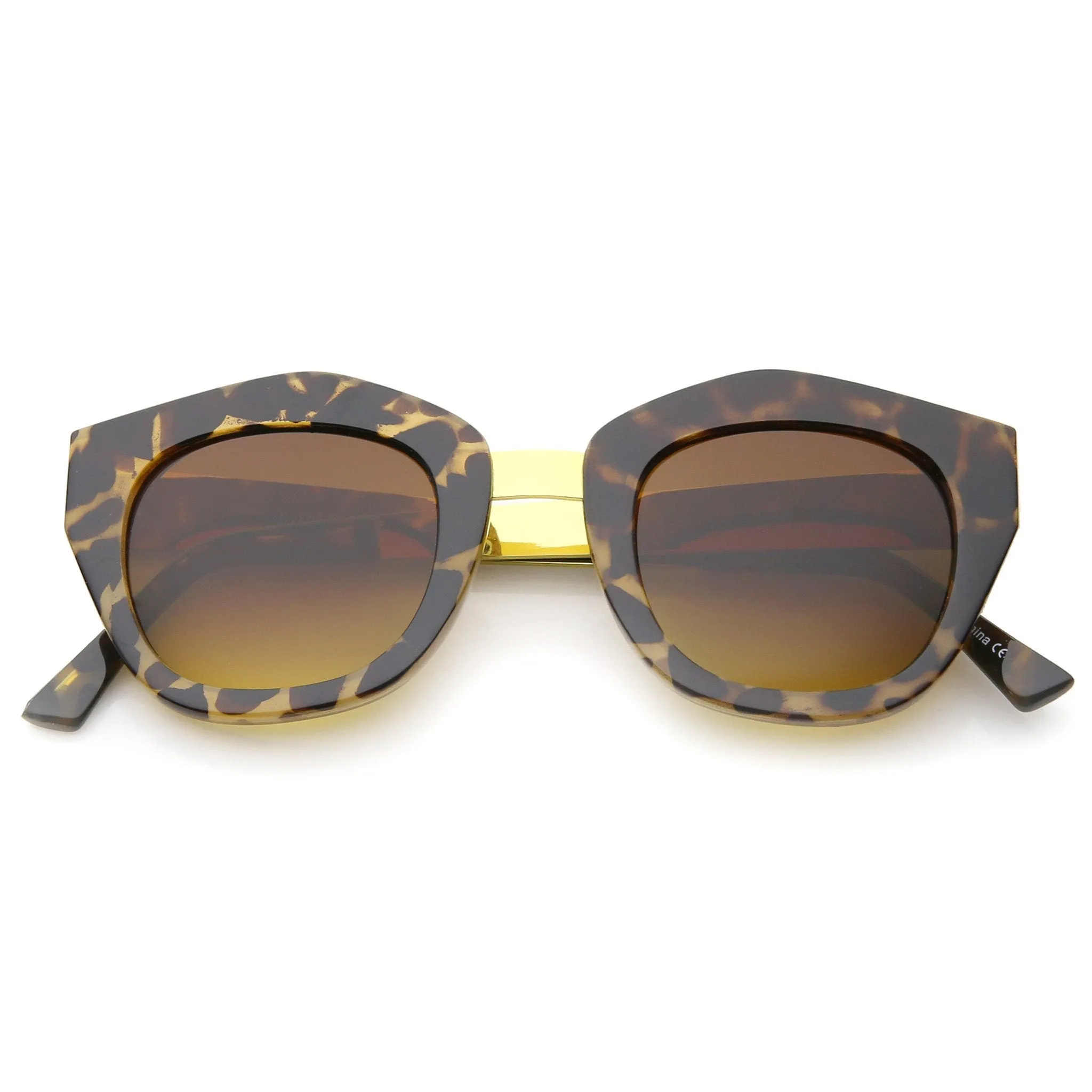 Women's Bold Geometric Square Lens Sunglasses A342 sold by ZeroUV
