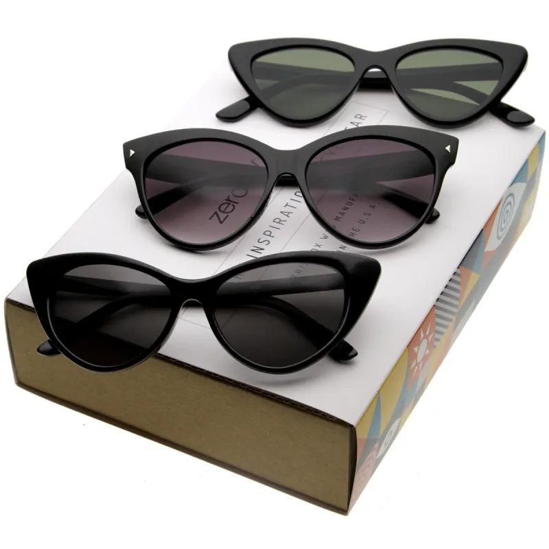 Women's Iconic Retro Cat Eye Sunglasses C053 [Promo Box] sold by ZeroUV