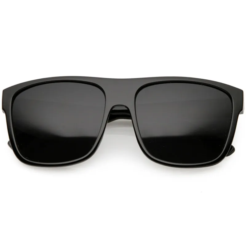 Men's Oversize Flat Top Sports Aviator Sunglasses C692 sold by ZeroUV