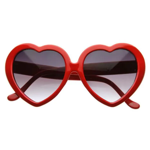 Cute Celebrity Sweet Heart Shape Sunglasses 8182 sold by ZeroUV