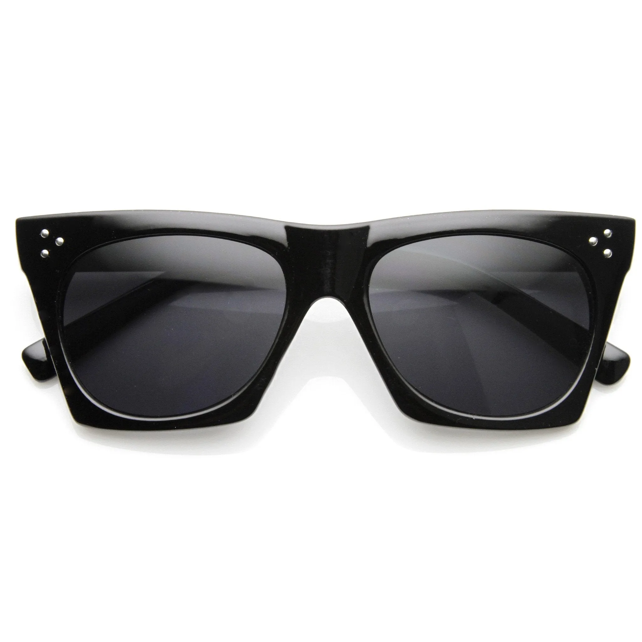 Women's Retro Modern Horned Rim Cat Eye Sunglasses 9136 sold by ZeroUV product image thumbnail 3