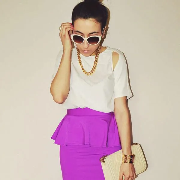 Large Women's Fashion Metal Arm Cat Eye Sunglasses sold by ZeroUV product image thumbnail 2