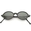 European True Vintage Round Oval Dapper Sunglasses C659 sold by ZeroUV