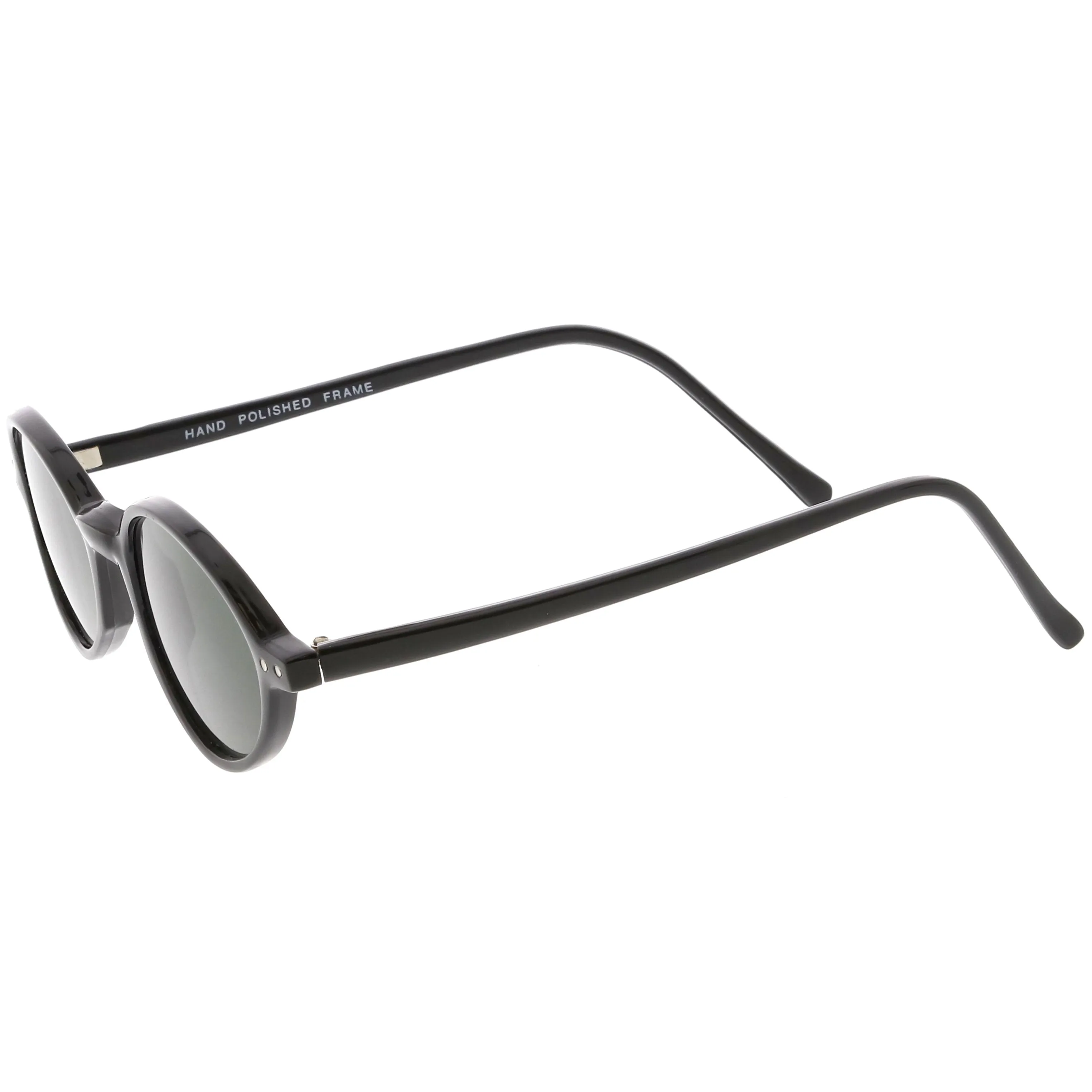 European True Vintage Round Oval Dapper Sunglasses C659 sold by ZeroUV product image thumbnail 4