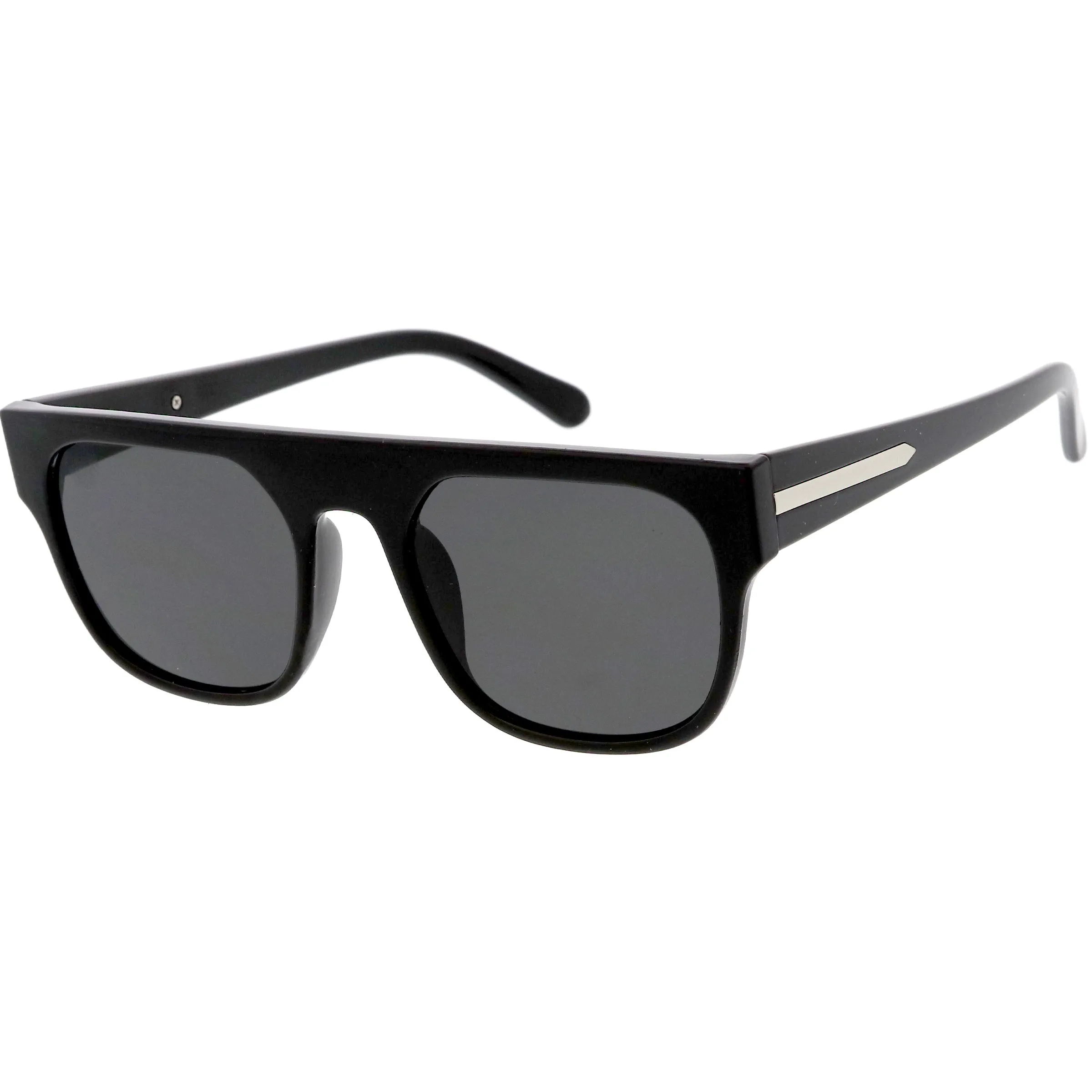 Men's Modern Street Wear Horned Rim Flat Top Sunglasses C935 sold by ZeroUV product image thumbnail 5