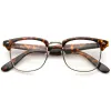 Vintage Inspired Classic Horned Rim Half Frame Clear Lens Glasses 2933 sold by ZeroUV