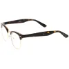 Vintage Inspired Classic Horned Rim Half Frame Clear Lens Glasses 2933 sold by ZeroUV